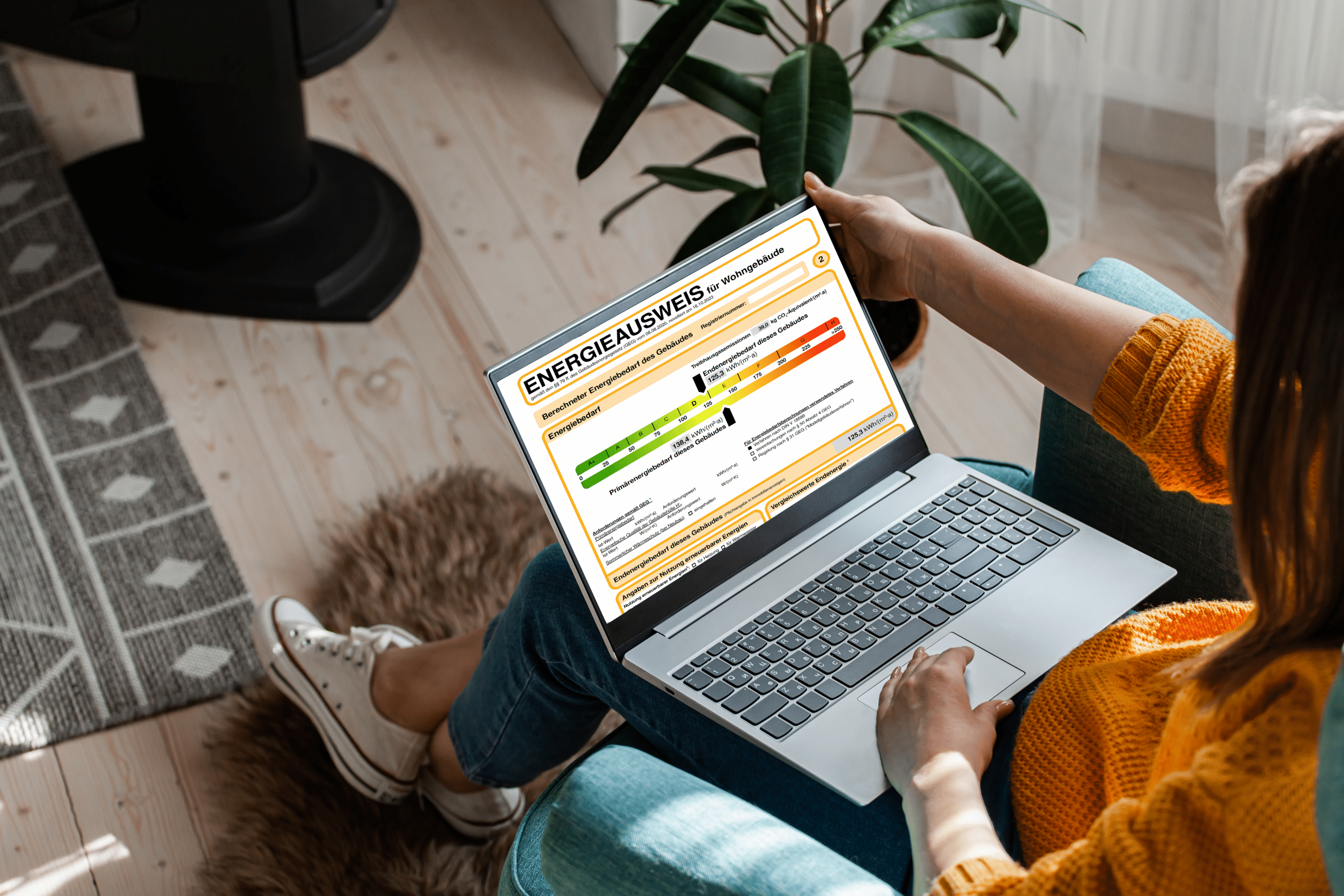 Energieausweis-Mockup